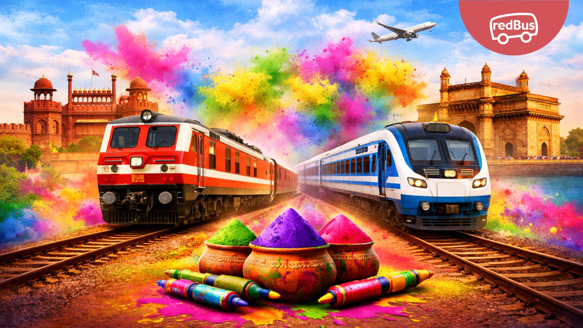 Indian Railways Announces 14+ Holi Special Trains Between Delhi, Mumbai, UP, and Bihar - redBus Blog
