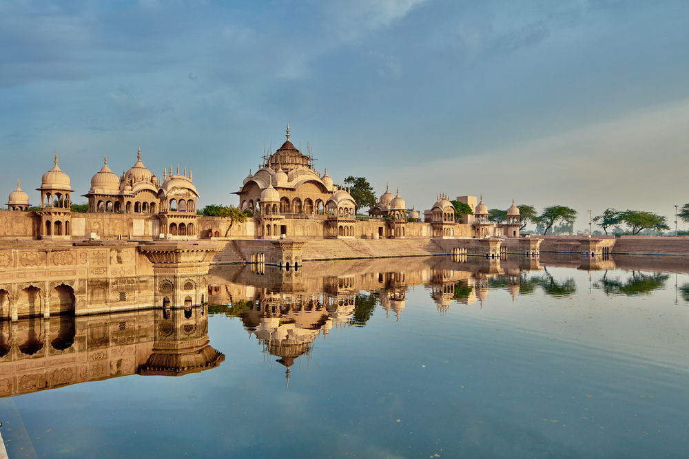 mathura vrindavan tourist map