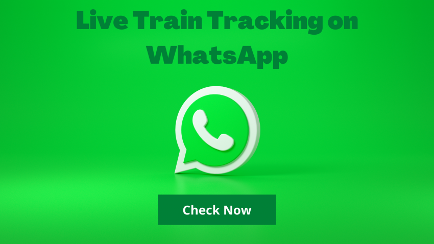 Live Train Tracking on Whatsapp