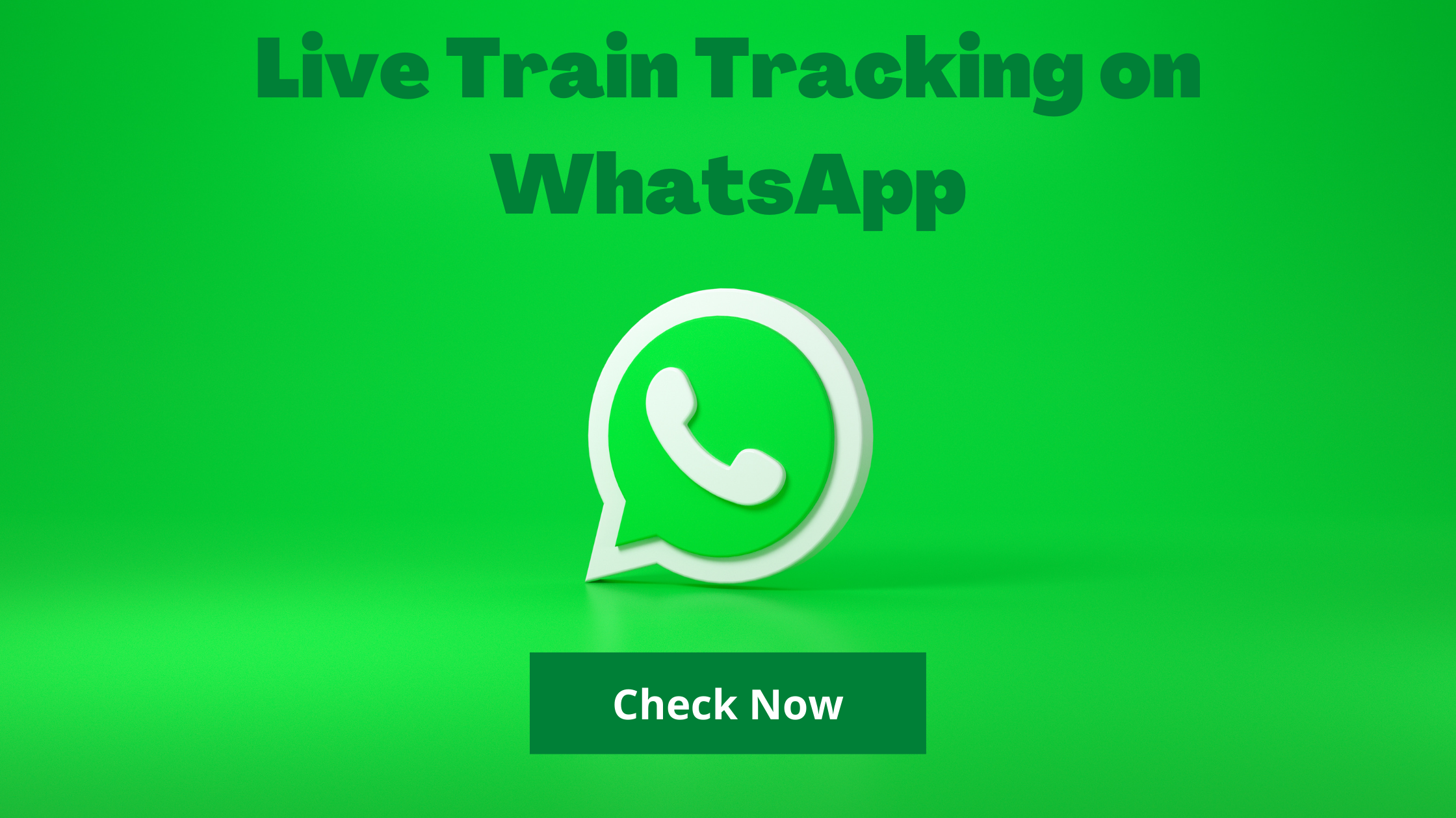 ‘Live Train Tracking’ on WhatsApp? Possible with redRail