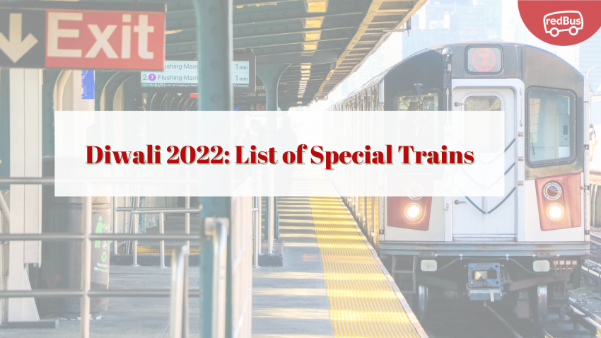 Diwali Special Trains 2022