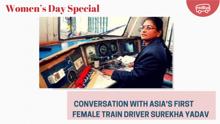 Conversation with Asia's First Female Train Driver Surekha Yadav