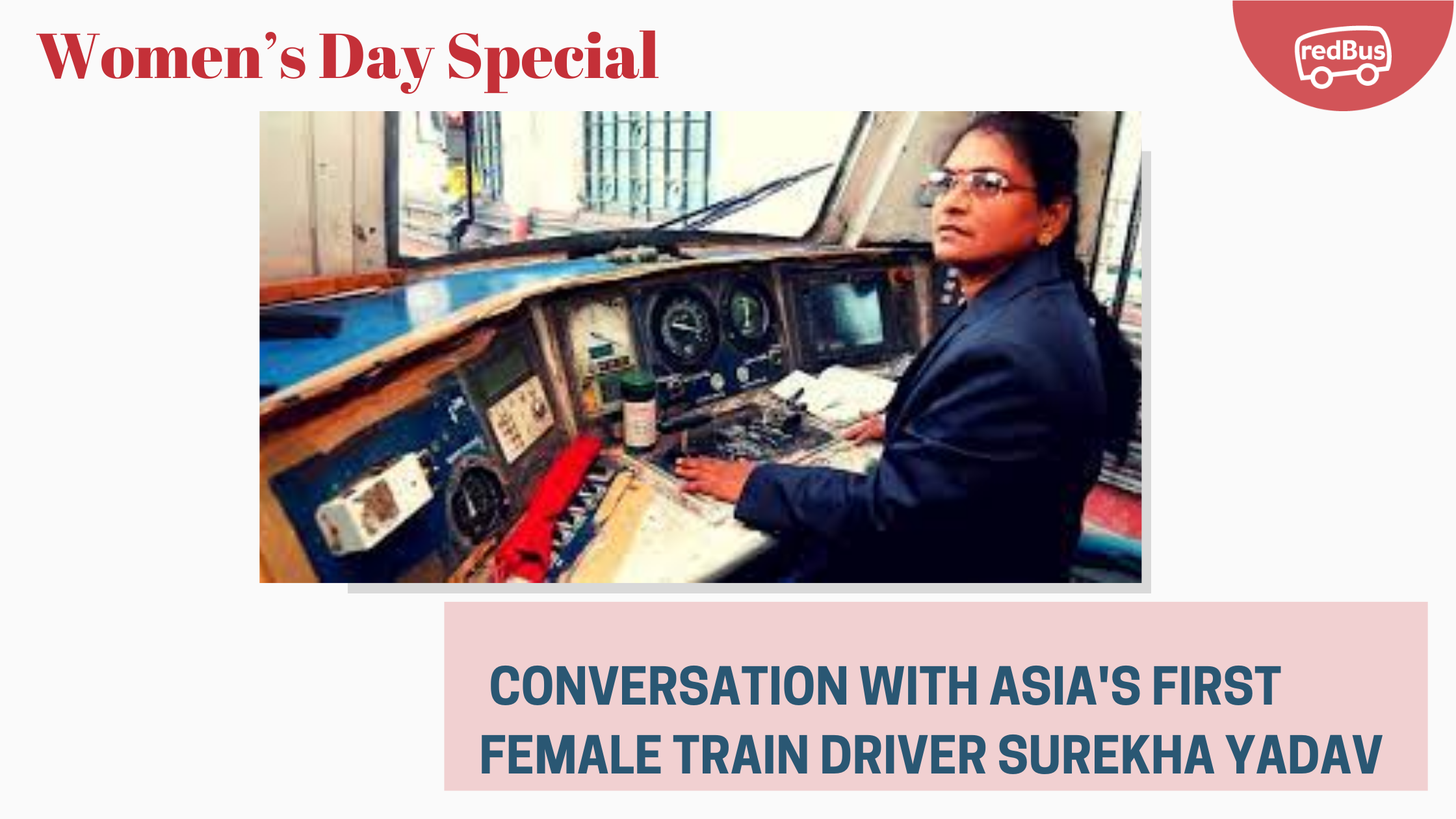 Women’s Day Special: Conversation with Asia’s First Female Train Driver Surekha Yadav