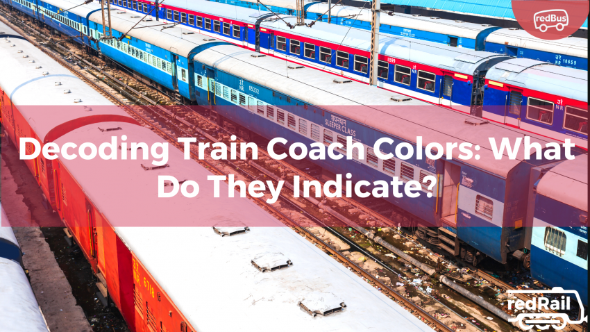Decoding Train Coach Colors: What Do They Indicate?