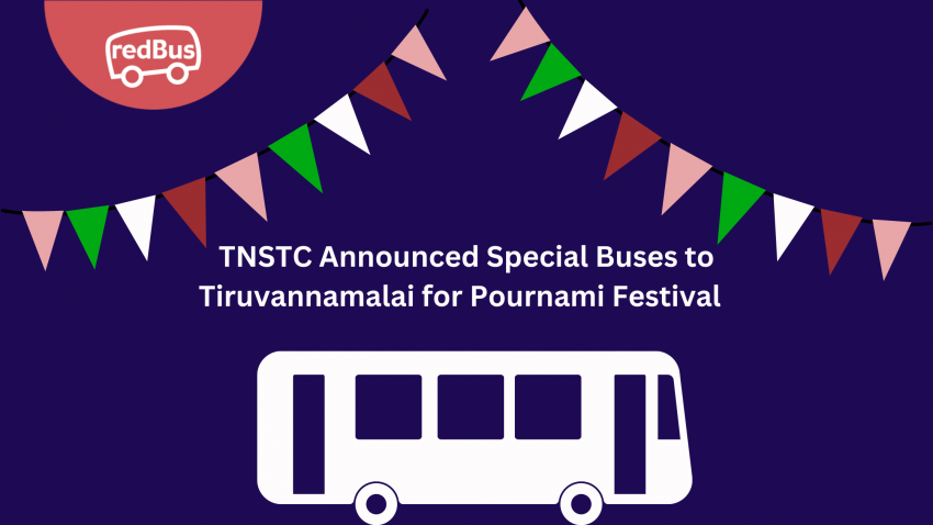TNSTC: Announced special buses