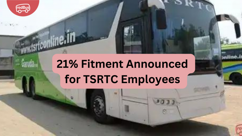 TSRTC announced 21% fitment for its employees