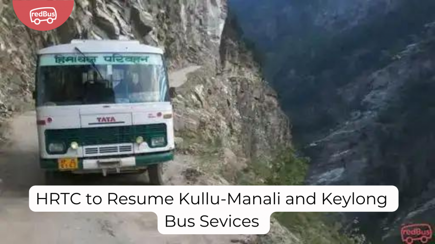 HRTC bus services for Kullu-Manali and Keylong