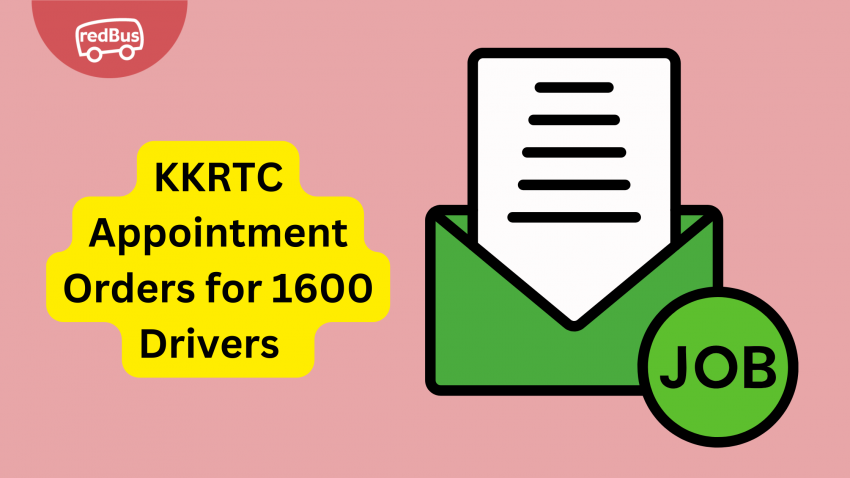 Appointment orders for KKRTC bus drivers