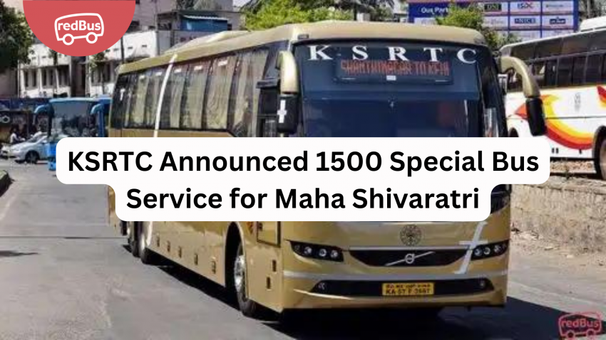KSRTC bus service for Maha Shivaratri
