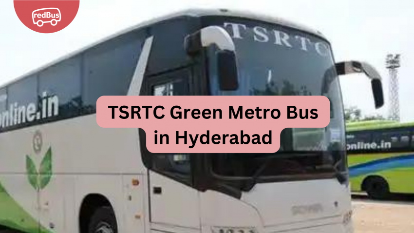 TSRTC Green Metro Bus