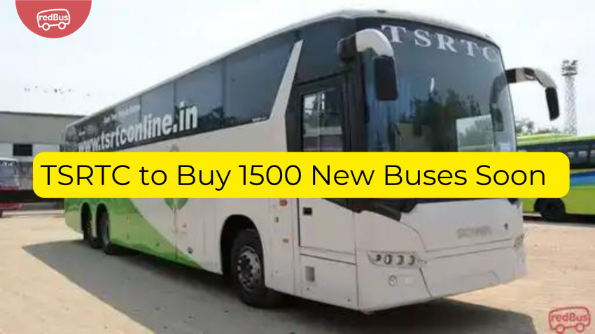 New 1500 TSRTC buses