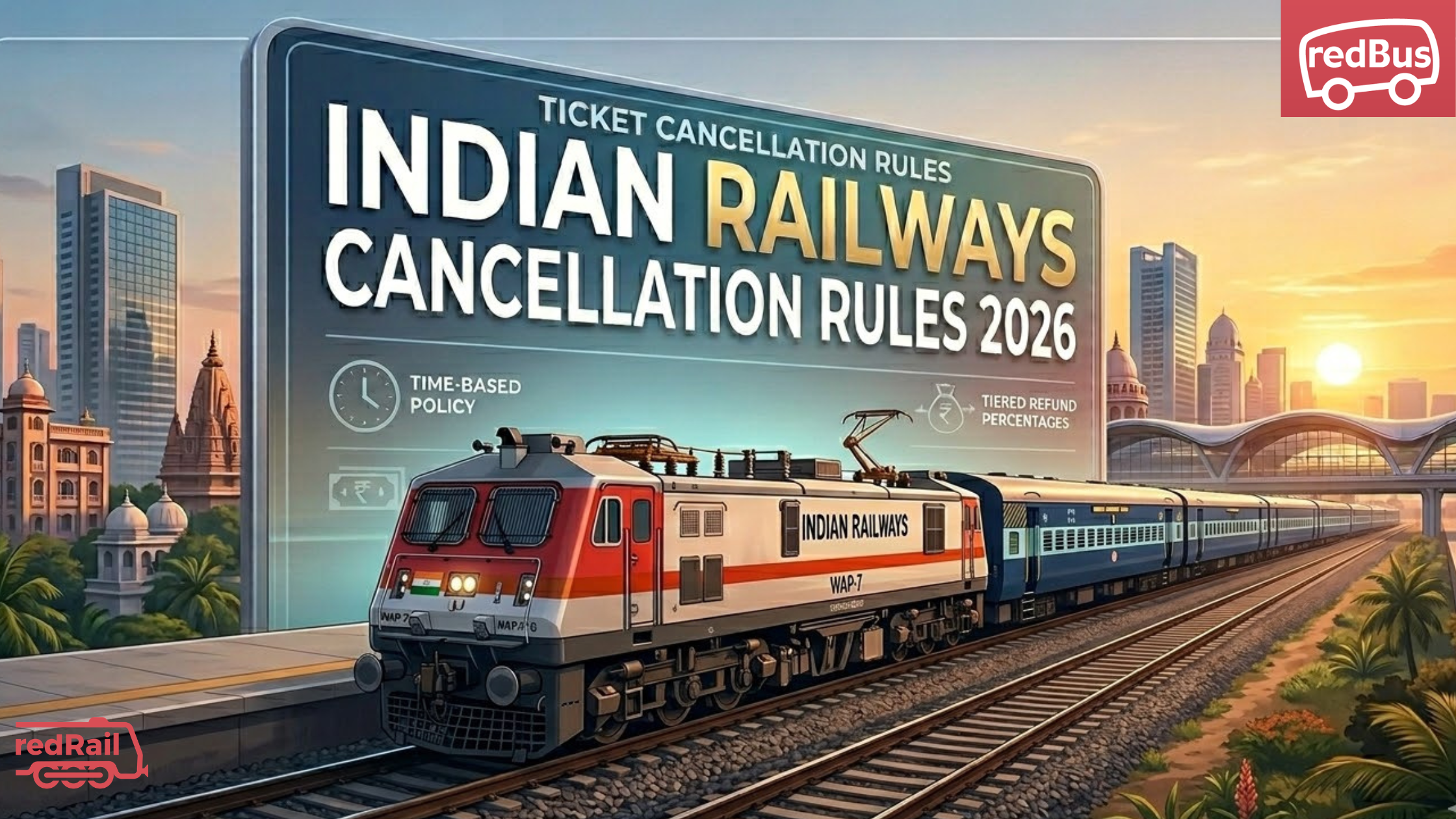 Indian Railways revises train ticket cancellation charges