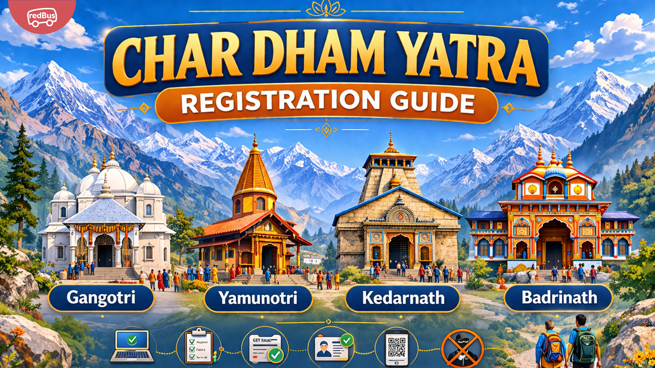 Char Dham Yatra Registration guide