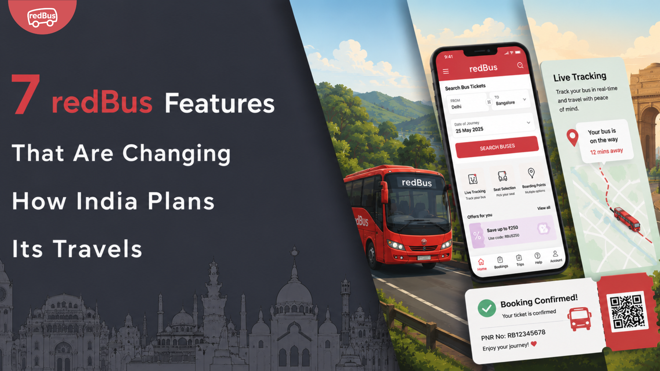7 redBus Features Making Travel Planning Easier for Indians