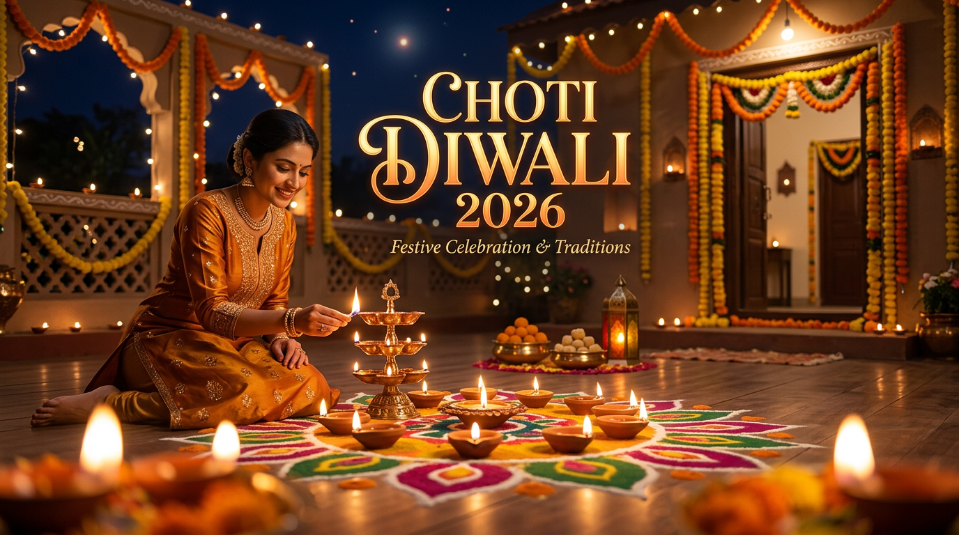Chhoti Diwali 2026: Date, Rituals & Celebrations in India